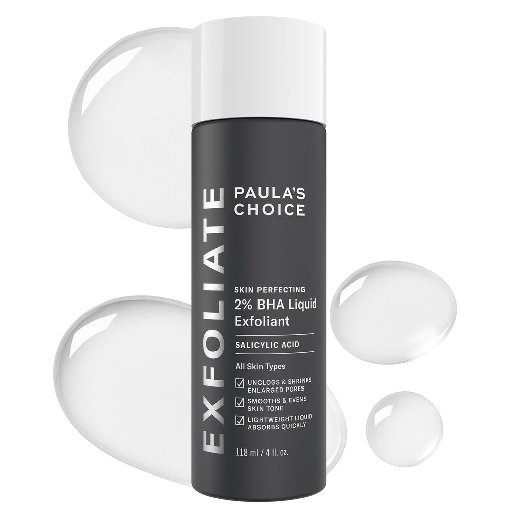 Paula's Choice SKIN PERFECTING 2% BHA Liquid Exfoliant | Gentle Salicylic Acid Facial Exfoliator for Blackheads, Enlarged Pores, Wrinkles & Fine Lines