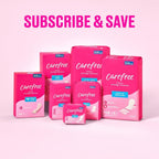 Buy now Carefree Panty Liners for Women, Extra Long, Unwrapped, Unscented, 100ct | Pantiliners, Carefree, Daily for Women, Light Periods and Leaks, 8-Hour Odor Control|100ct (Packaging May Vary) at indiglob india