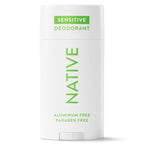 Native Sensitive Deodorant Contains Naturally Derived Ingredients, 72 Hour Odor Control | Deodorant for Women & Men, Aluminum Free with Baking Soda, Coconut Oil and Shea Butter, Coconut & Vanilla
