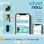 Buy now Vive Elbow Brace - Tennis Compression Sleeve - Wrap for Golfers, Bursitis, Left or Right Arm - Tendonitis Support Strap for Golf, Men and Women - Epicondylitis and Sports Recovery at indiglob india