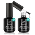Buy now beetles Gel Polish 2Pcs 15ml Nail Glue Kit for Acrylic Nails, 5 in 1 Super Strong Brush in Nail Gel Glue for False Nails Tips and Gel Nail Polish Led Lamp Required at indiglob india
