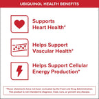 Qunol Mega Ubiquinol CoQ10 100mg, Superior Absorption, 120 Softgels | #1 Cardiologist Recommended Supplement for Heart Health, Coenzyme Q10 Supplement to support Vascular Health & Cellular Energy