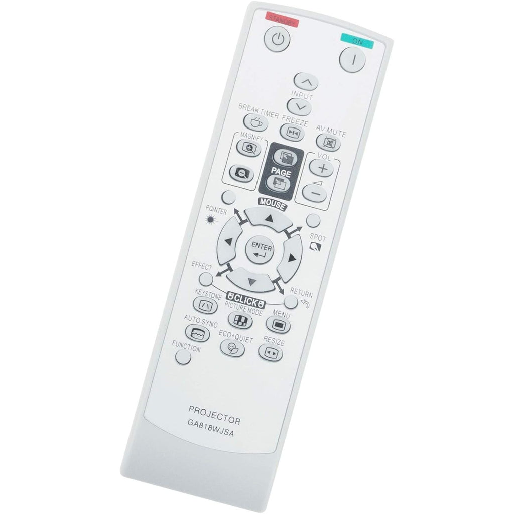 Buy now WINFLIKE GA818WJSA Replacement Remote Control fit for Sharp MUTIMEDIA Projector XR-55S XR-55X XR-50S Notevision XR-55X at indiglob india