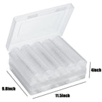 MUQING 240 PCS 30mm 5 Size Plastic Coin Capsule Holder