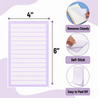 Mr. Pen- Lined Sticky Notes, 4" x 6", 6 Pads, 270 Sheets