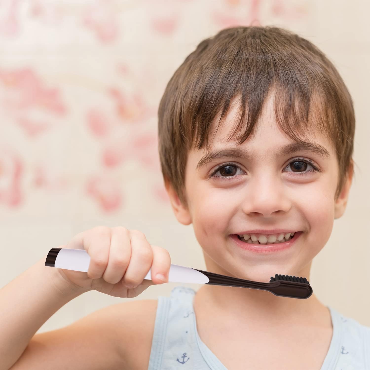 Buy now Soft Toothbrushes for Adults - Black Charcoal Toothbrush Ultra Soft for Sensitive Gums - Teeth Whitening Brush for Adults & Children [Extra Family Pack] Super Soft Tip Bristles at indiglob india