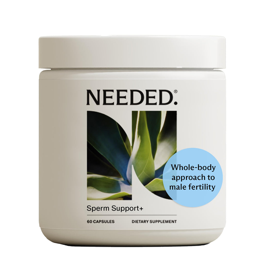 Needed. Sperm Support, 60 Capsules, 30 Day Supply