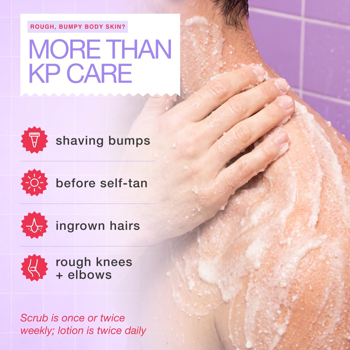 DERMAdoctor KP Bump Eraser Body Scrub, 10% AHAs + PHAs, Rough & Bumpy Skin