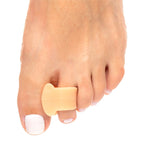 Buy now ZenToes Gel Toe Separators for Overlapping Toes, Bunions, Big Toe Alignment, Corrector and Spacer - 4 Pack (White) Beige at indiglob india