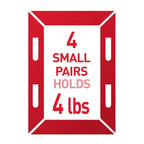 Buy now Command 4 lb Small Picture Hanging Strips 18 Pairs (36 Command Strips), Damage-Free Hanging Picture Hangers, No Tools Wall Hanging Strips for Home Decor, White Adhesive Strips at indiglob india
