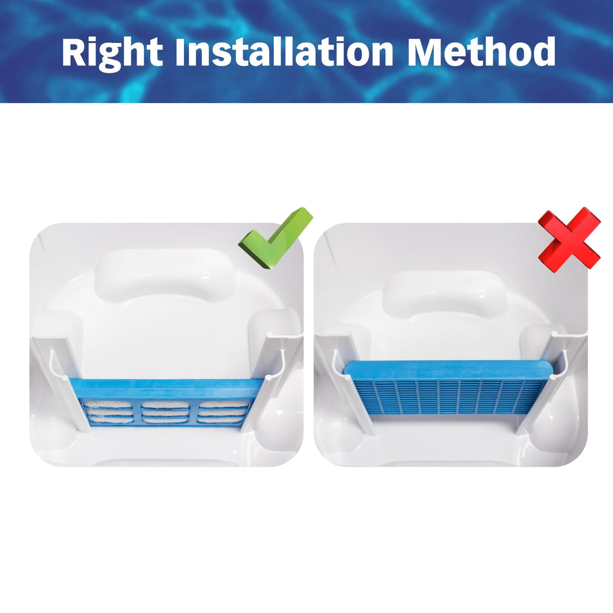 Replacement Water Filter Cartridges for Cat Mate & Dog Mate Fountains, Pack of 10