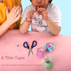 Nano Tape for Bubble Kit 6 Pcs Colorful Double Sided