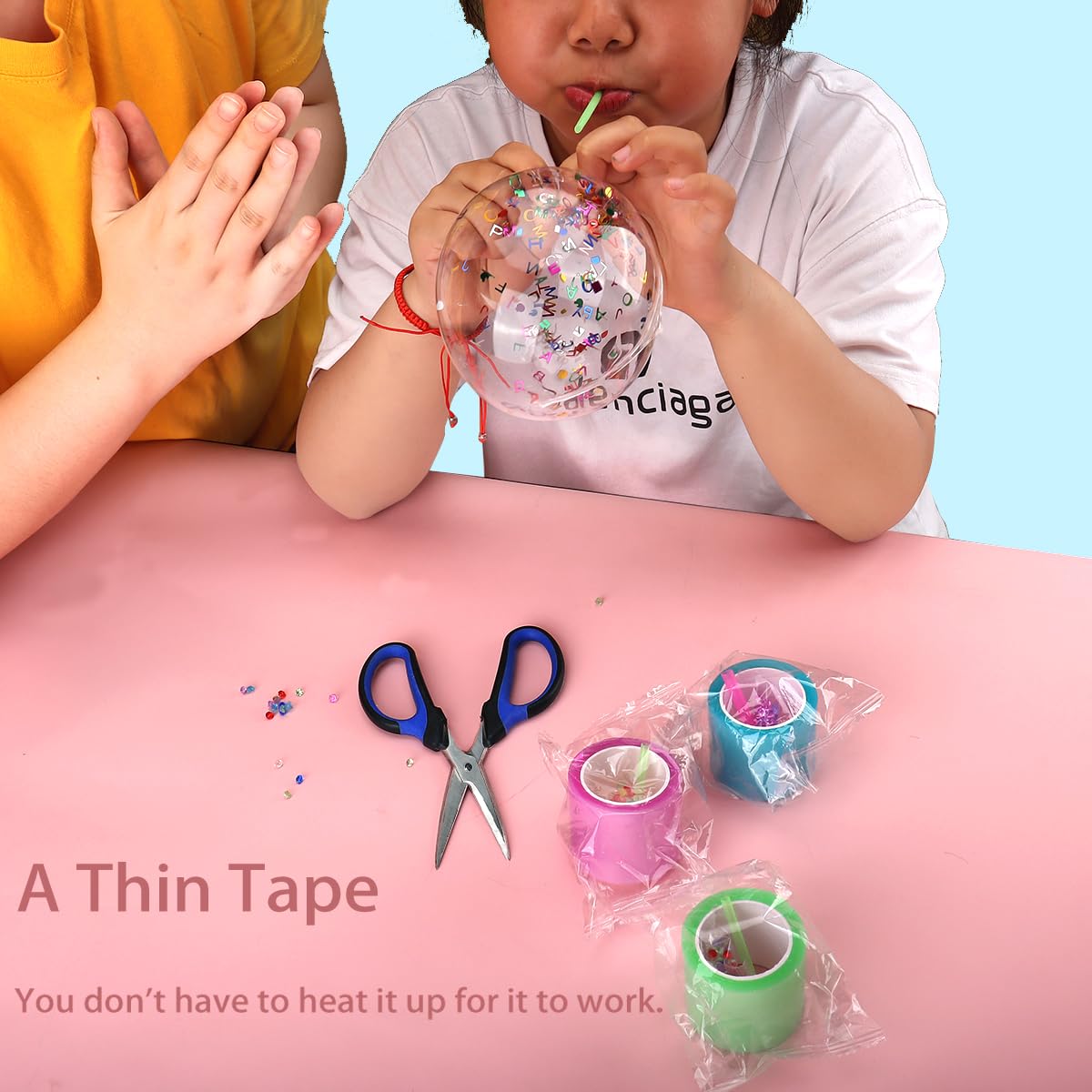 Nano Tape for Bubble Kit 6 Pcs Colorful Double Sided