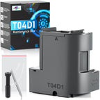 T04D1 Maintenance Box for EcoTank ET-15000 ET-3760 ET-3850 ET-4850 ET-4760 ET-3750, T04D100 Ink Maintenance Box for ET15000 ET-4750 ET-3830 ET-5150 ET-2980 ET-3950 ET-4950 Printer, TO4D1/04D1/EWMB2