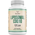 Liposomal CoQ10 100mg CELLg8, Energy + Heart Health Support, 60 Capsules