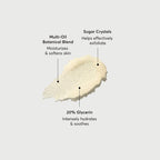 Naturium Glow Getter Body Scrub, Exfoliating Sugar Crystals with Linoleic-Rich Oils, Glycerin & Squalane, 226 g / 8 oz