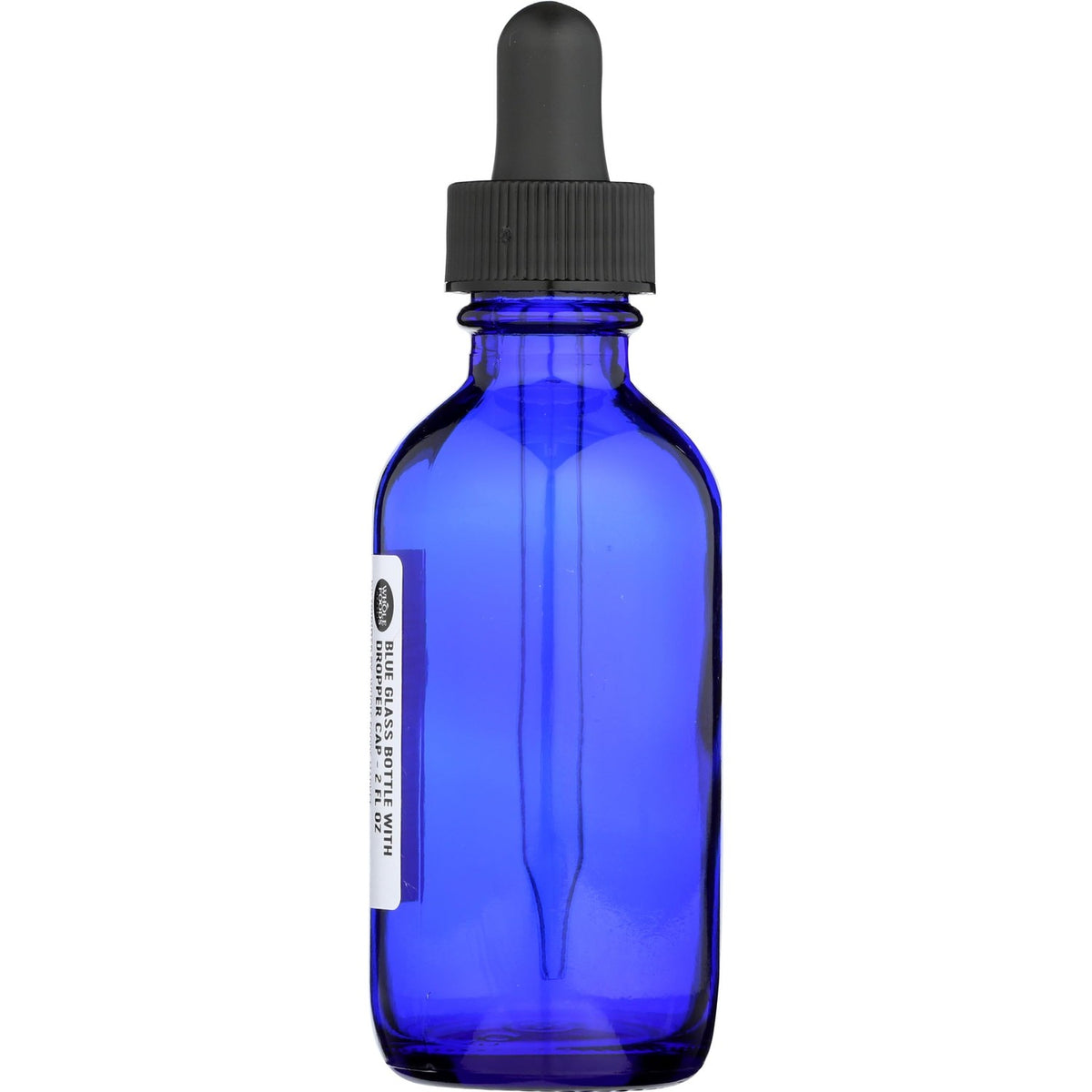 Whole Foods Market, Blue Glass Bottle with Dropper Cap, 2 Fl Oz