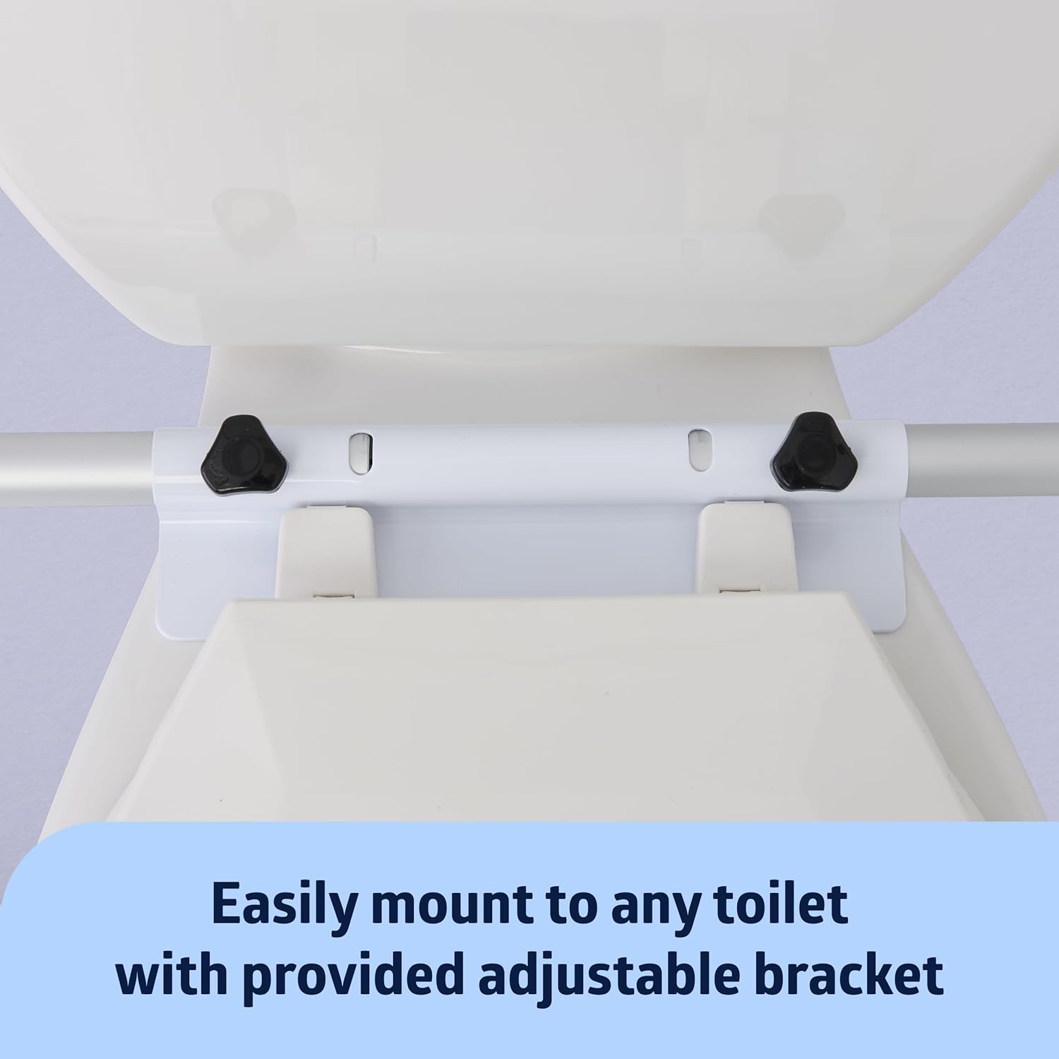 Buy now Medline Toilet Safety Rail For Seniors with Easy Installation, Height Adjustable Toilet Safety Frame, Bathroom Assist Rail with Armrests, Bathroom Safety, 250 lb. Weight Capacity at indiglob india