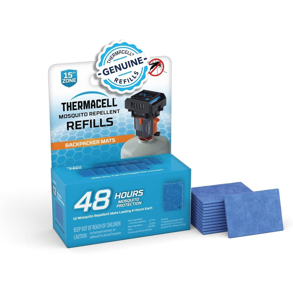 Buy now Thermacell Mosquito Repellent Refills; Compatible with Thermacell Backpacker; Highly Effective, Long Lasting, No Spray, Scent, or Mess; 15 Foot Zone of Mosquito Protection Default at indiglob india