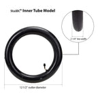 1-Pack 12.5" Scooter Inner Tube 12 1/2 x 2 1/4 Angled Valve Stem 12.5" x 2.25" Tube Compatible with 12.5X1.75 12.5 X 1.95 12.5 X 2.125 12.5 x 2.25 Most Bike and Scooter Tire Tube