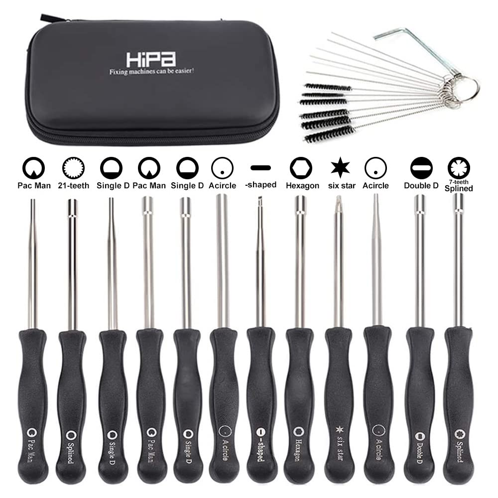 HIPA Pack-of-12 Carburetor Adjustment Tool Kit for Stihl Husqvarna Chainsaw