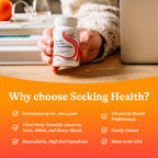 Seeking Health Methyl B12 with L-Methylfolate - MTHFR Support Supplement - Methylation Support Supplement - Lozenges to Support Brain Health & Energy - 60 Lozenges