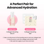 K-SECRET SEOUL 1988 Collagen Boosting Serum | Deeply Hydrating Serum with 7-Type Collagen Complex, Niacinamide, Ceramide NP, and Red Ginseng | Korean Skincare, 30ml / 1.01 fl oz