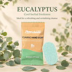 Flowcheer Eucalyptus Foaming Hand Soap refill delivers cool herbal freshness for a refreshing, gentle cleanse. Premium imported.