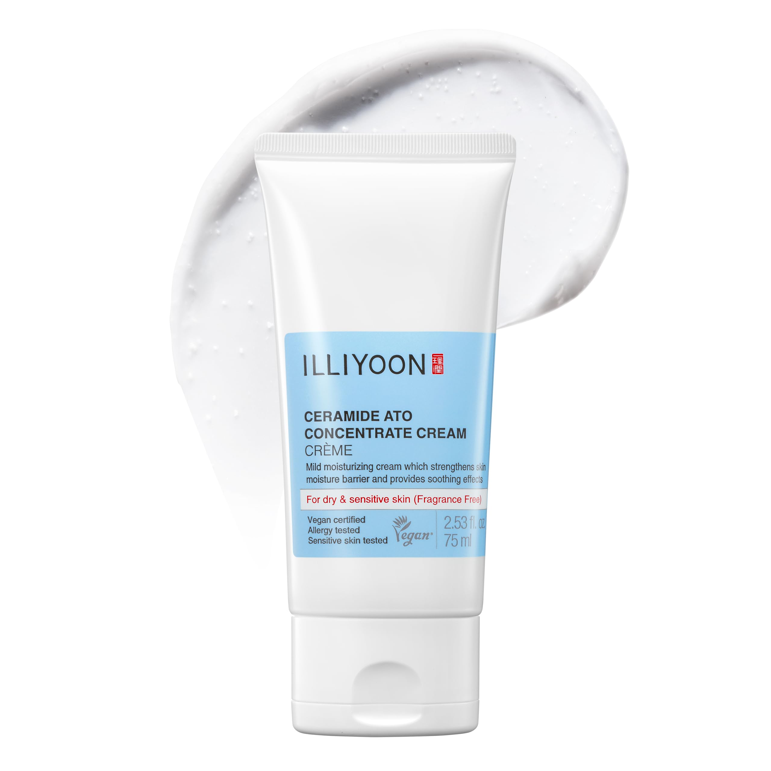 Buy now Illiyoon Ceramide Ato Concentrate Cream | Moisturizer for Dry & Sensitive Skin, 100hr Lasting Hydration, For Face & Body, Gentle for Infants, Moisture Barrier Repair, Vegan Certified, 6.76 fl.oz. 2.53 Fl Oz (Pack of 1) at indiglob india