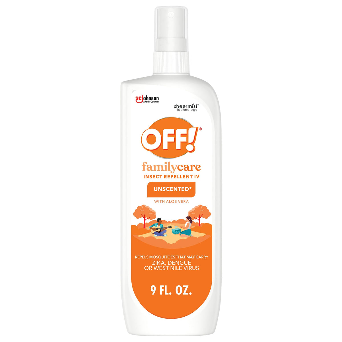 OFF! Family Care Insect & Mosquito Repellent Bug Spray, 9 oz