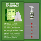20 PCS Mouse Repellent Balls Natural Peppermint Oil Pest Control Repeller