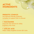 BYOMA Brightening Body Wash | Creamy Formula, Niacinamide & Azelaic Acid, Brightens & Evens Tone, Skin Barrier Repair, For Dull, Dehydrated Skin