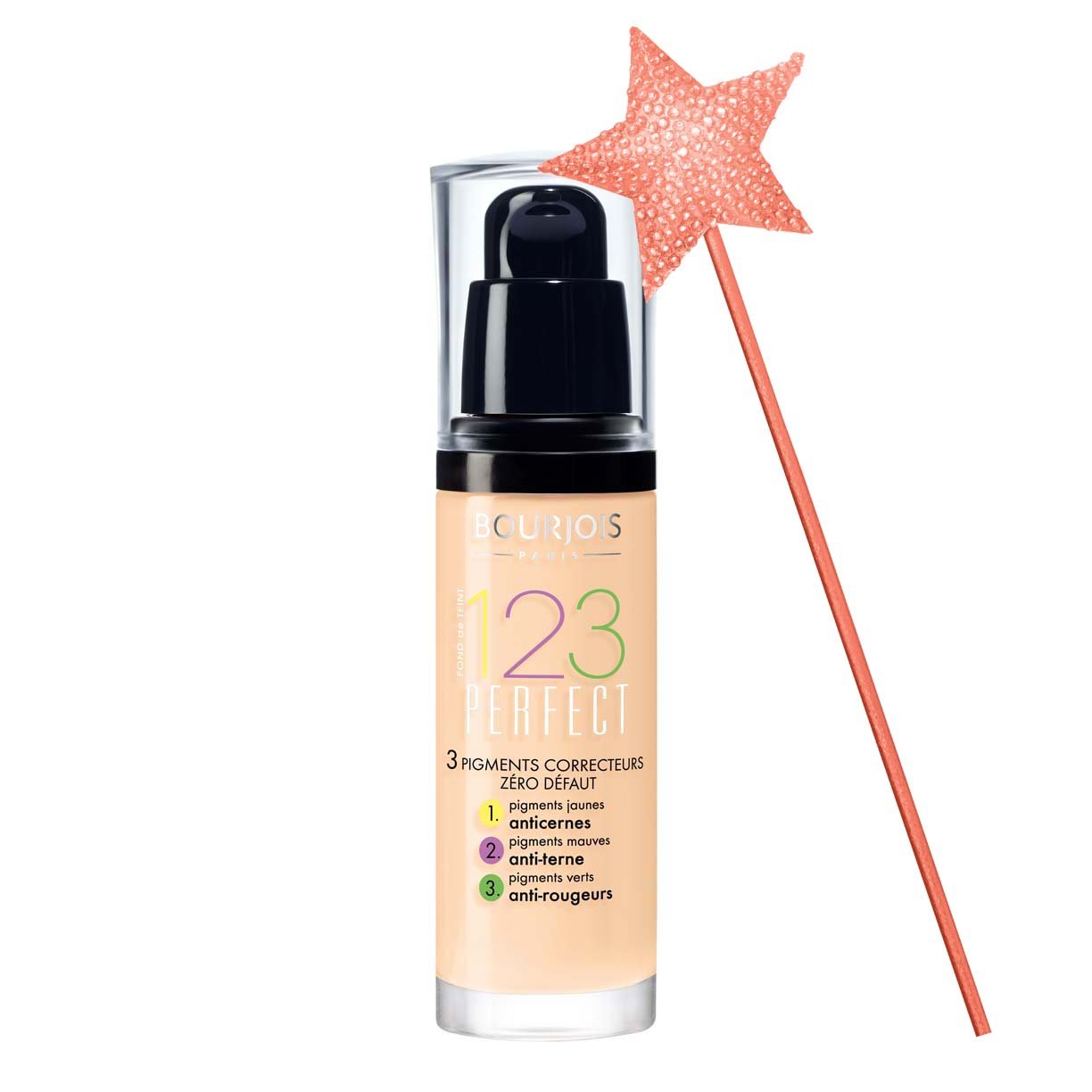 Buy now Bourjois Fond de Teint 123 Perfect Foundation for Women, # 51 Vanille Clair, 1 Ounce at indiglob india