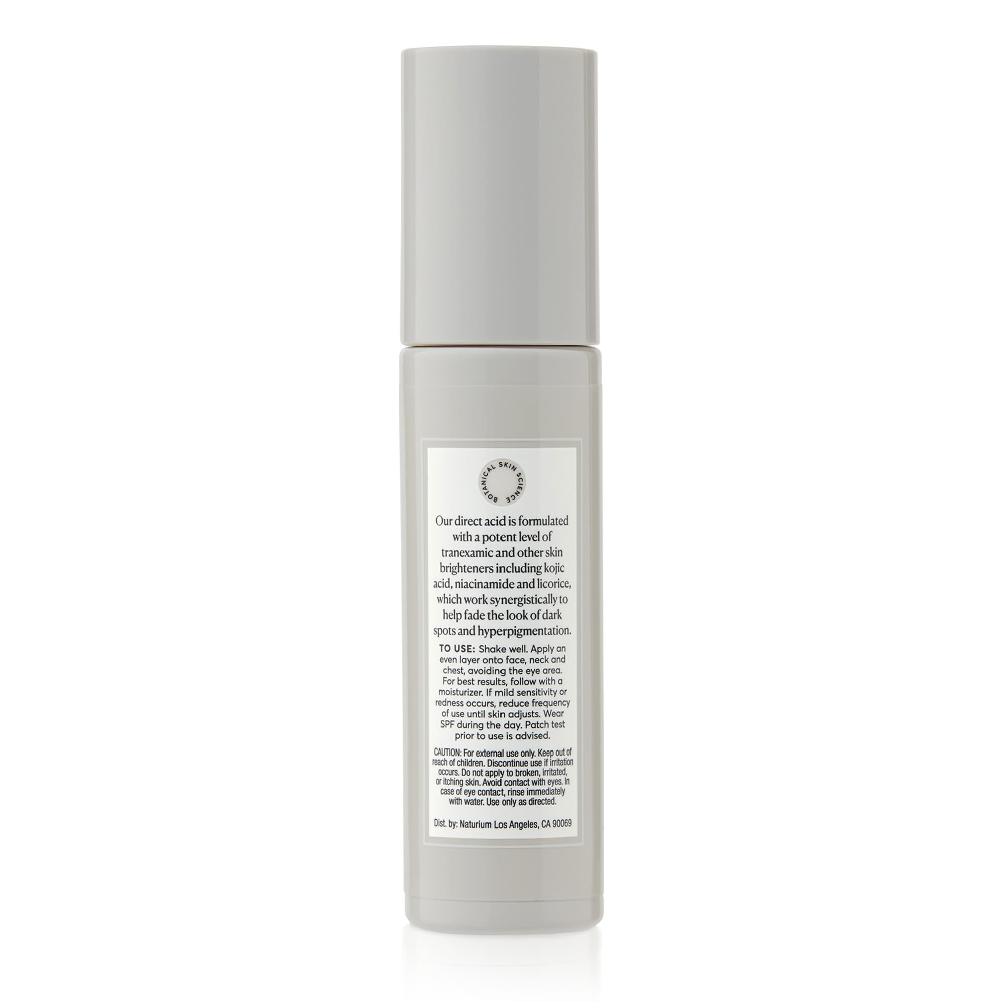 Naturium Tranexamic Topical Acid 5%, Face & Skin Care, 1 fl oz | Serum for Even Tone & Texture, Targets Dark Spots, Boosts Radiance with Kojic Acid, Niacinamide & Licorice Root