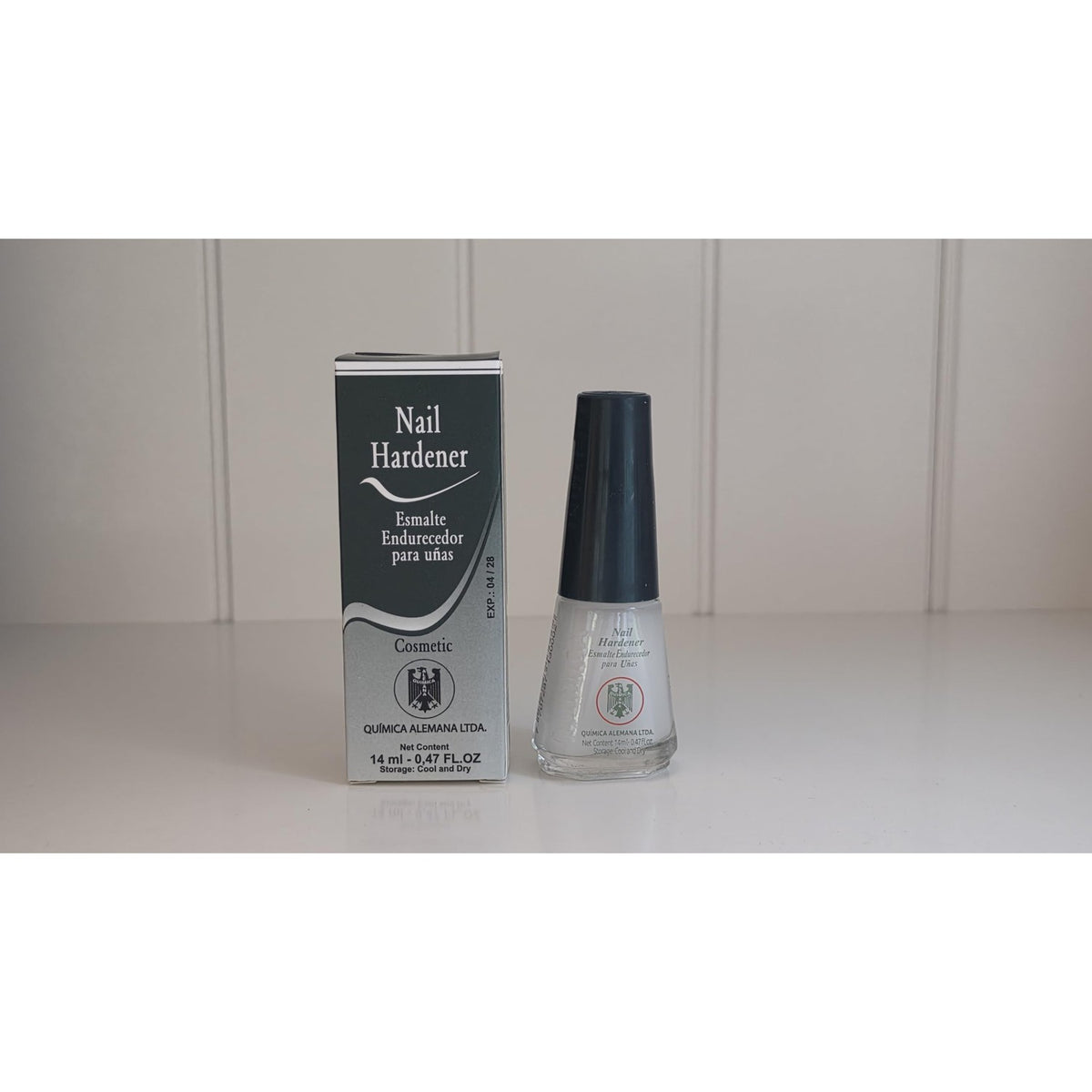 Quimica Alemana Nail Hardener Strengthener Polish Treatment 0.47 oz
