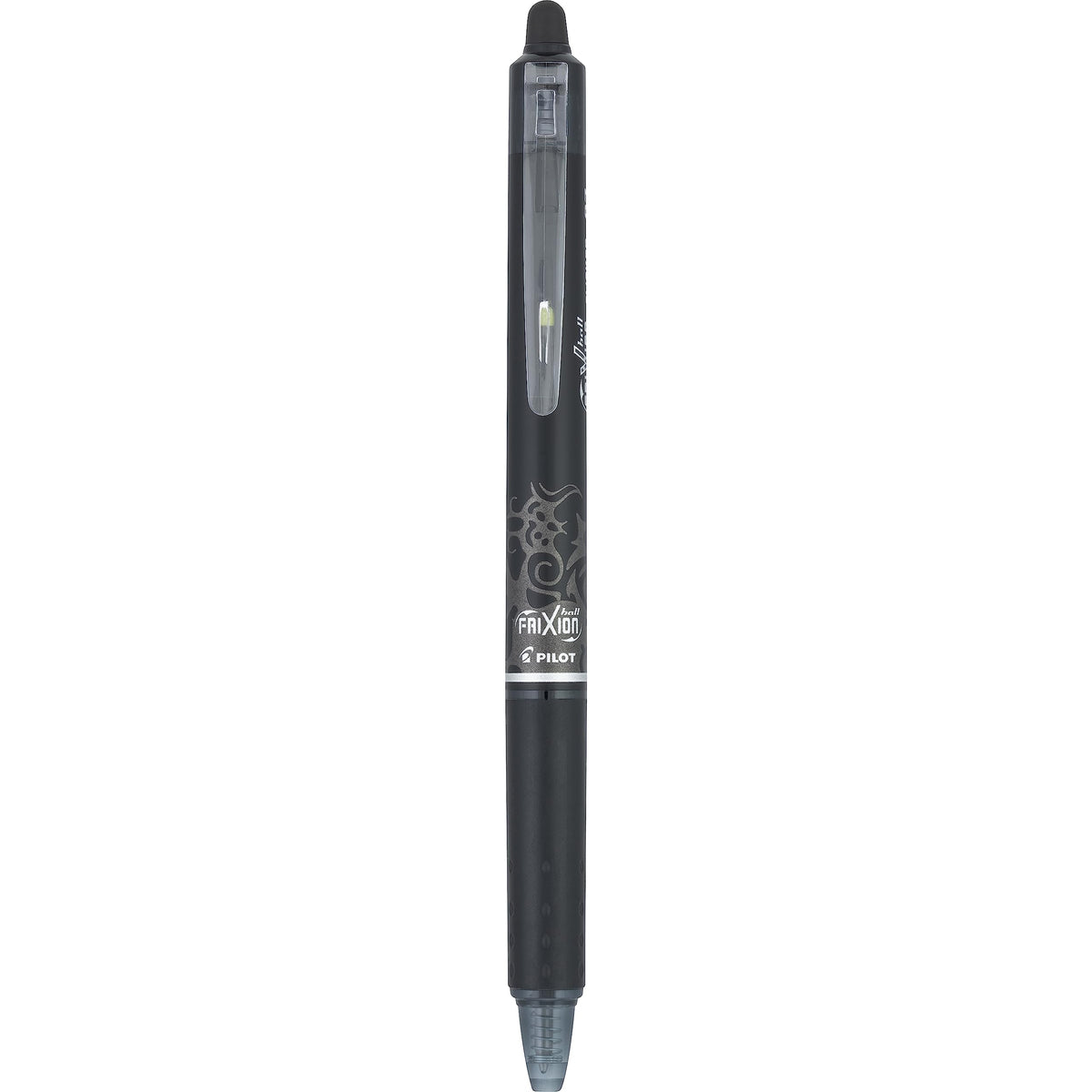 Pilot FriXion Clicker 0.7mm, Erasable Gel Pens, Fine Point (6-Pack, Black/Blue)