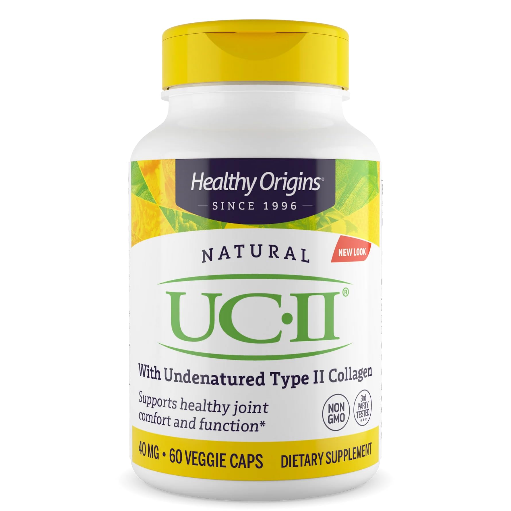 Healthy Origins UC-II Collagen 40 mg, 120 Veggie Caps