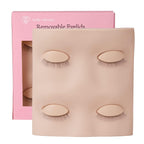 Buy now Pretty memory Lash Mannequin Head with 2 Pairs of Removable Practice Eyelids, Realistic Eyelash Mannequin Head, Soft-Touch Lash Extension Supplies for Practice at indiglob india