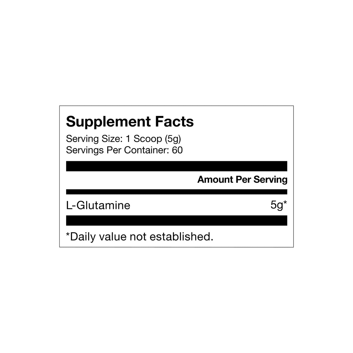 Momentous L-Glutamine Powder, Muscle Recovery Supplement, 5g per Serving