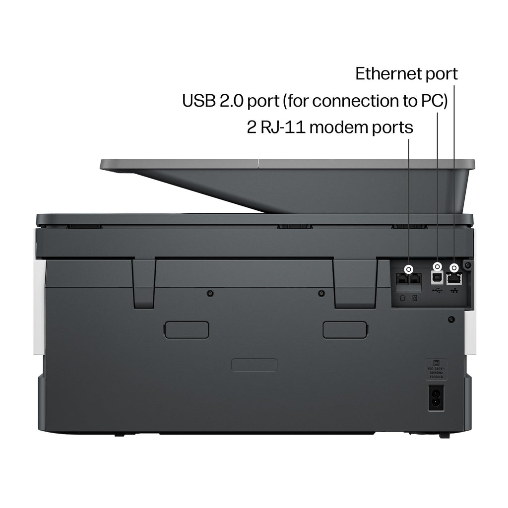 HP OfficeJet Pro 9125 Wireless All-in-One Color Inkjet Printer, Print, Scan, Copy, Fax, ADF, Duplex Print/scan, Best-for-Office, 3 Month Trial of Instant Ink Included, AI-Capable (C2VZ0A)
