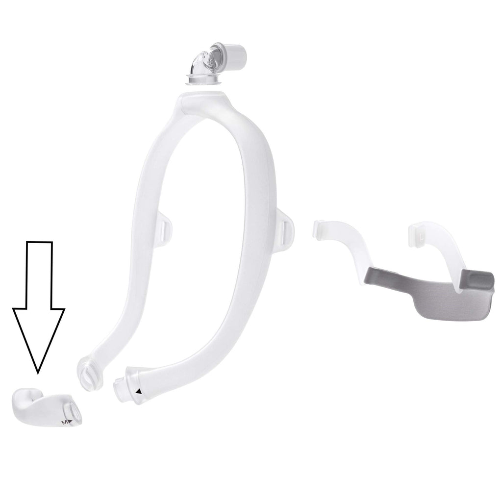 Buy now Philips Respironics DreamWear Nasal Cushion (Small), Clear at indiglob india