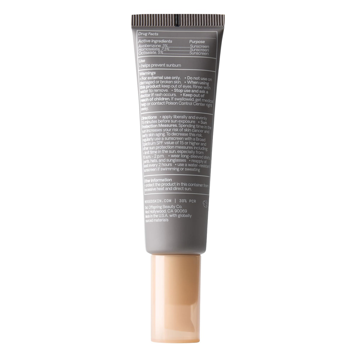 VERSED Good Defense Daily Broad Spectrum Face Sunscreen SPF 50 | 1.7 Oz