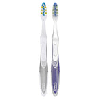 Buy now Oral-B 3D White Pulsar, Battery electric toothbrushes, 2 count SOFT toothbrush pack, removes stains, whitens teeth, travel essentials tooth brush at indiglob india