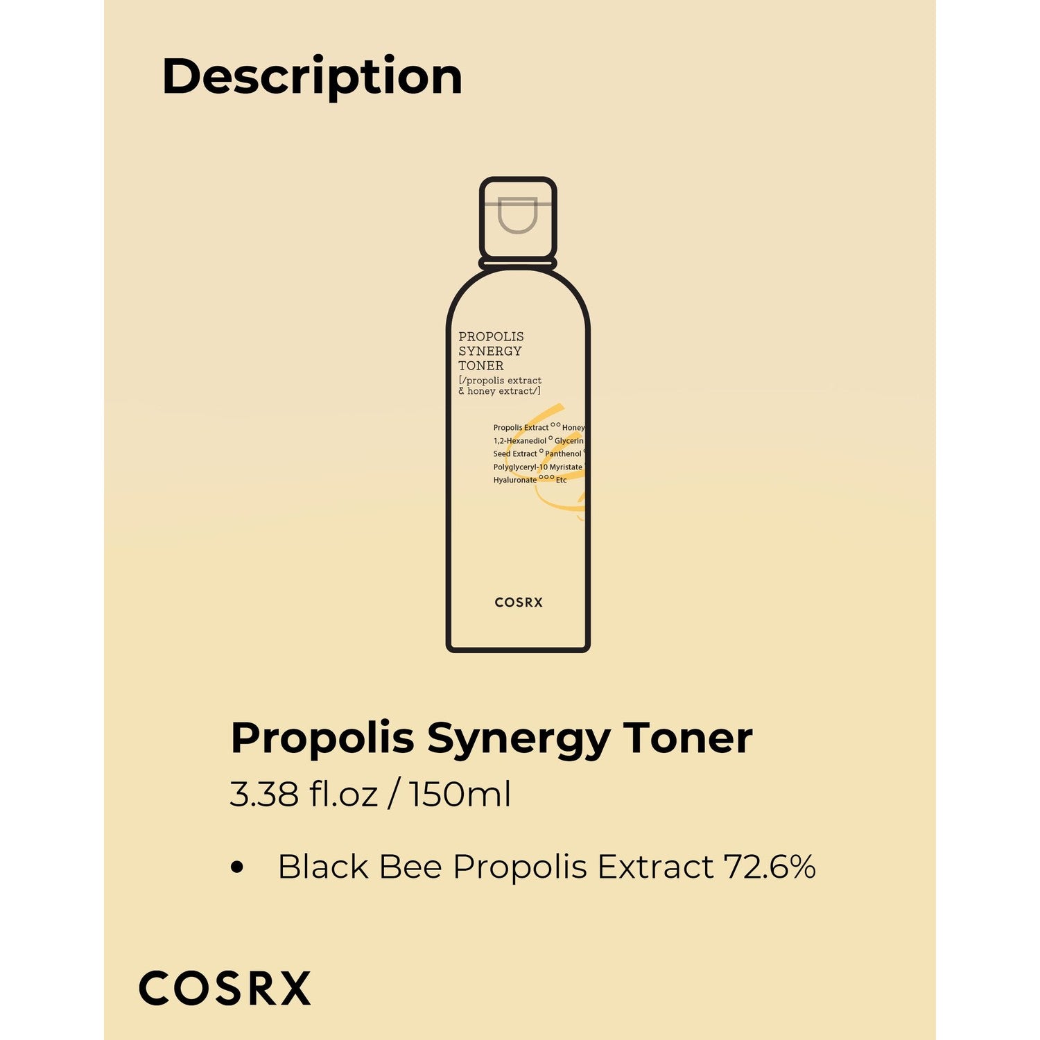 Buy now COSRX Full Fit Propolis Synergy Toner, 150ml / 5.07 fl.oz | Instant Moisture Boosting Toner, Propolis 72.6% Honey 10.7% Panthenol, Korean Skin Care at indiglob india