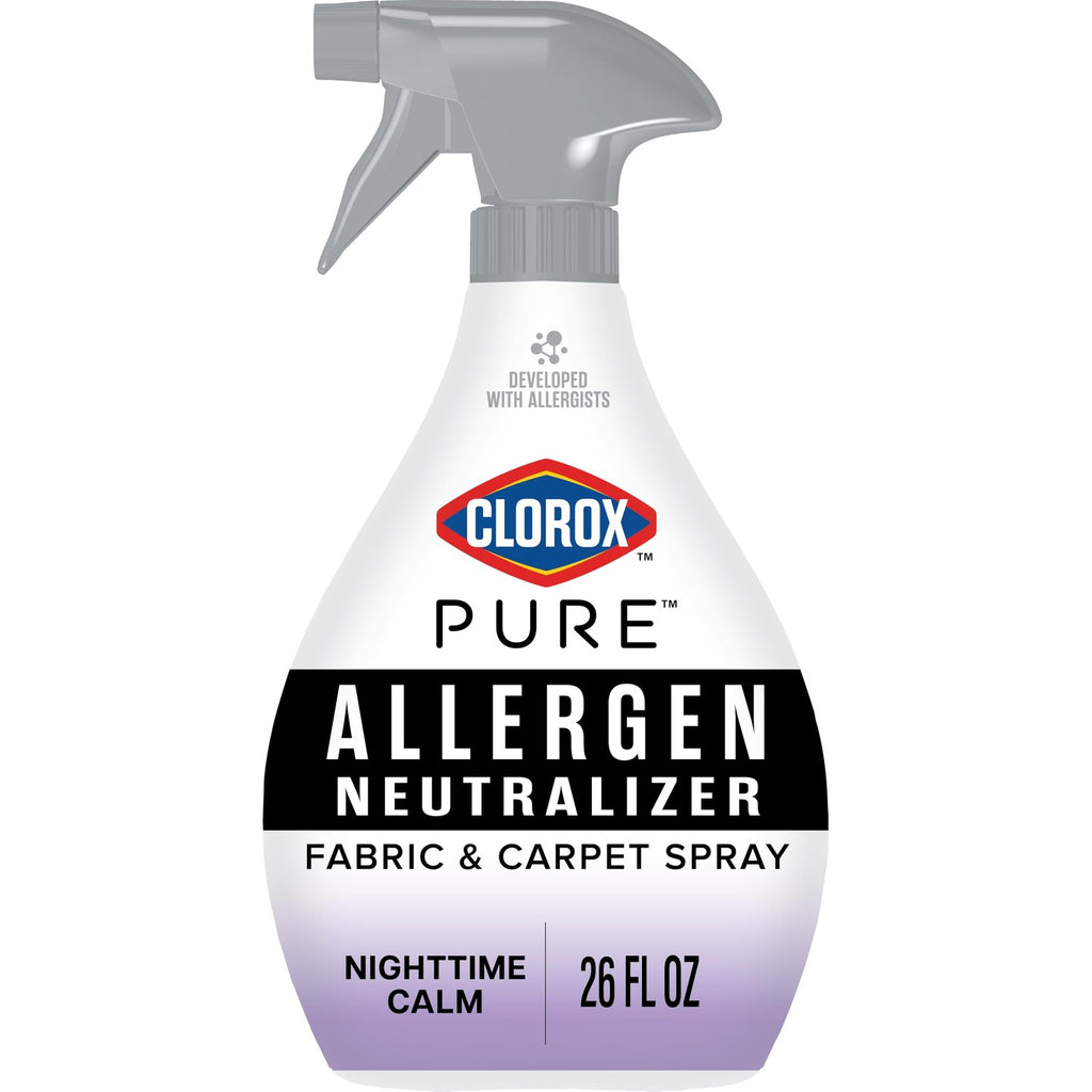 Buy now Clorox PURE Allergen Neutralizer Fabric and Carpet Spray, Nighttime Calm, 26 Fluid Ounces at indiglob india
