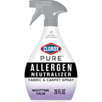Buy now Clorox PURE Allergen Neutralizer Fabric and Carpet Spray, Nighttime Calm, 26 Fluid Ounces at indiglob india