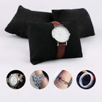 Buy now Watch Pillow, Velvet Watch Pillows for Box Bracelet Watch Pillow 20 Packs, Small Black Velvet Pillow 3.34'' x 2.95'', Jewelry Display Pillow Bracelet Bangle Cushions for Gift Box at indiglob india