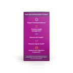 Daily Nouri Hormone Balance Probiotic for Women | Healthy Estrogen Metabolism, Hormone & Cycle Support | Gut-Hormone Support for PMS, Skin, Bloating & Perimenopause | 7 Studied Strains + Plant Omega