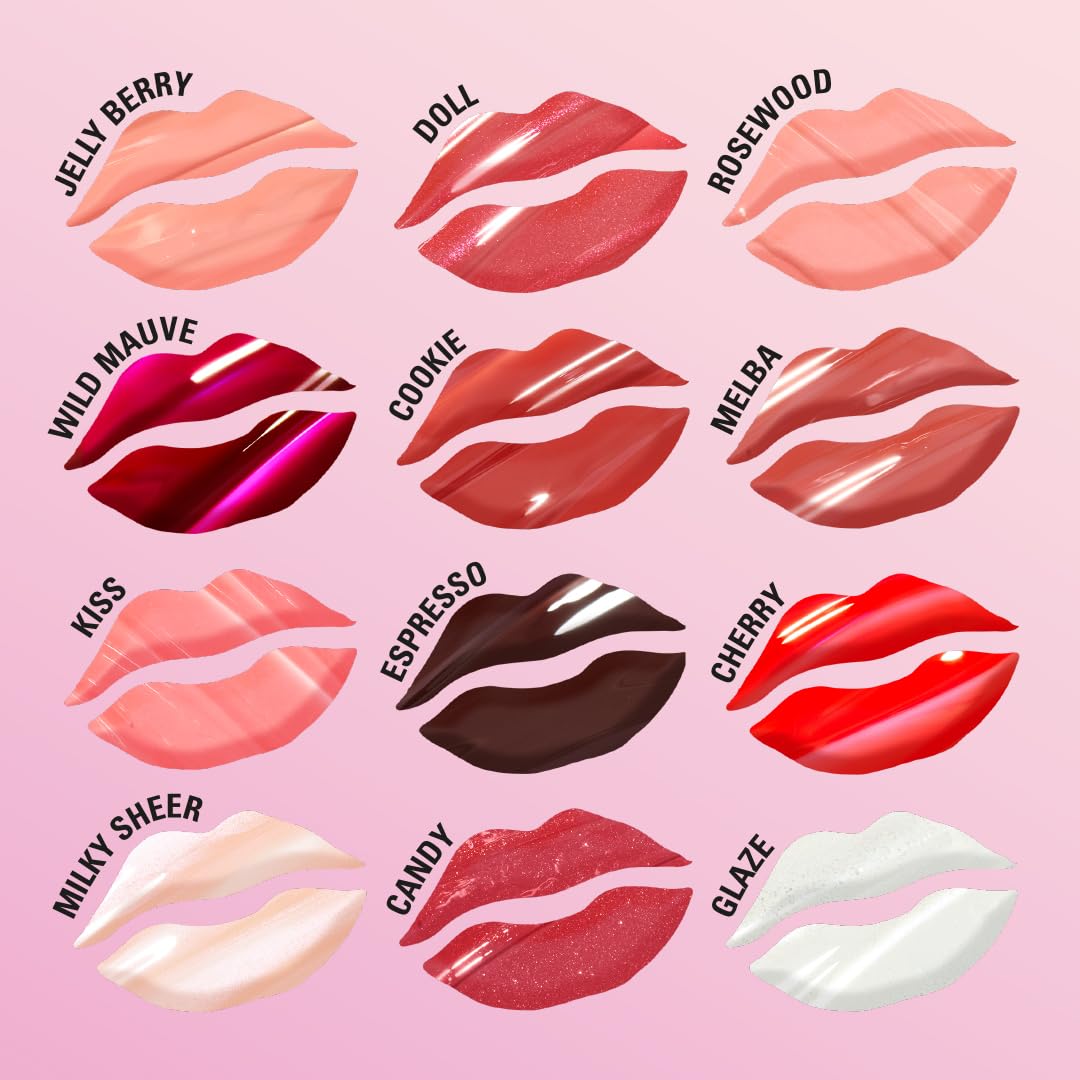 Discover Revolution Pout Bomb Plumping Lip Gloss in multiple shades. Available online for order.
