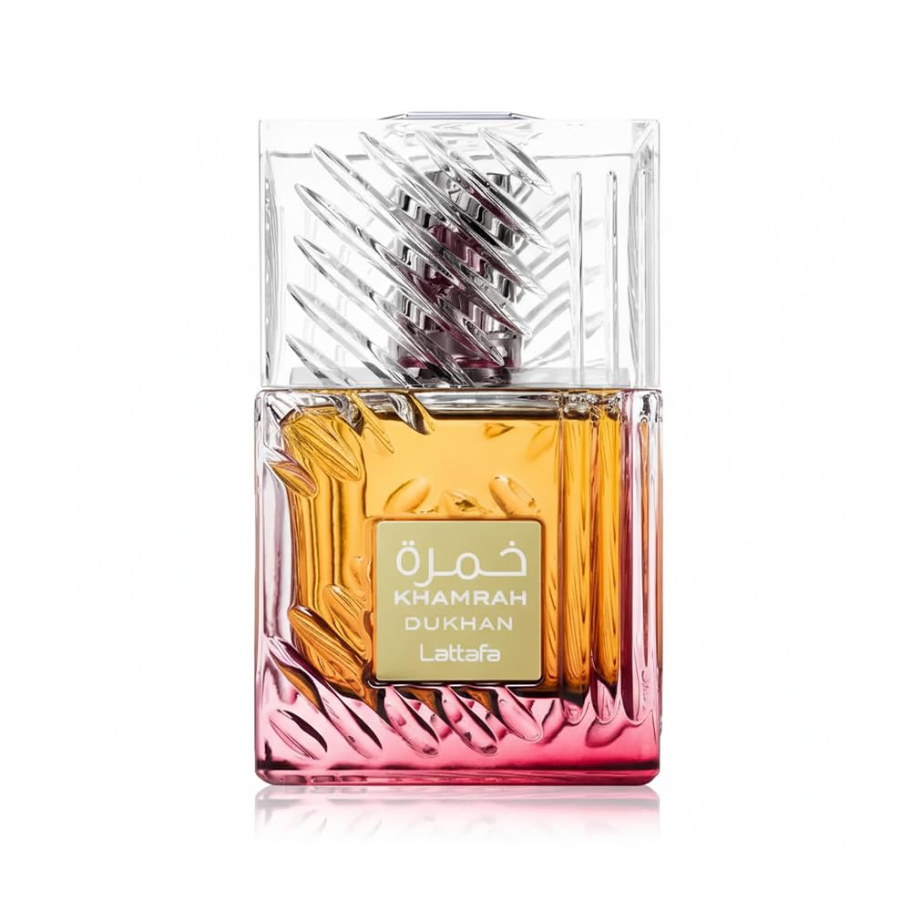 Lattafa Khamrah - Vanilla, Warm Spicy, Amber, Cinnamon - Eau de Parfum Long-Lasting Fragrance for Unisex, 3.40 Ounce / 100 ml | Unisex, Long-Lasting Fragrance, 3.40 Ounce / 100 Unisex, Long-Lasting Fragrance, 3.40 Ounce / 100 ml